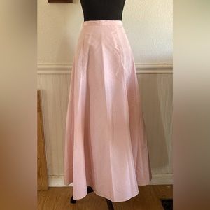 Super Rare 1990s NWT Express World Brand Pink Cinderella Maxi Skirt Sz 1/2